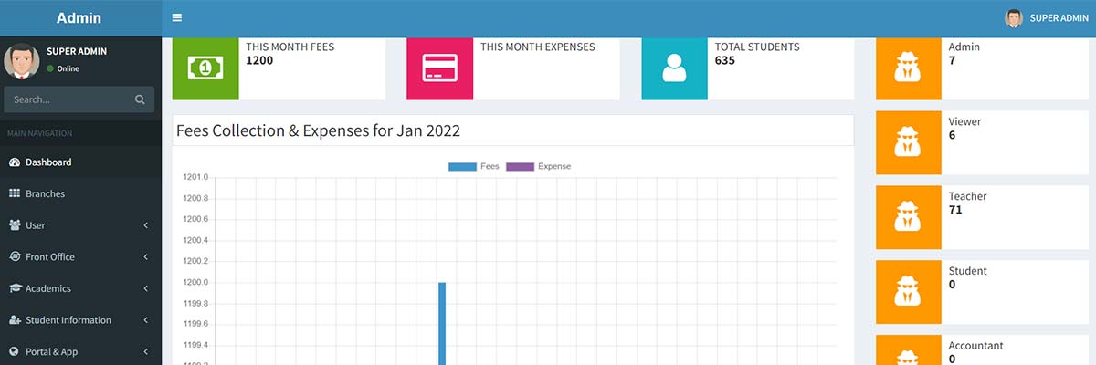 Darasgah School Management System & Student Portal